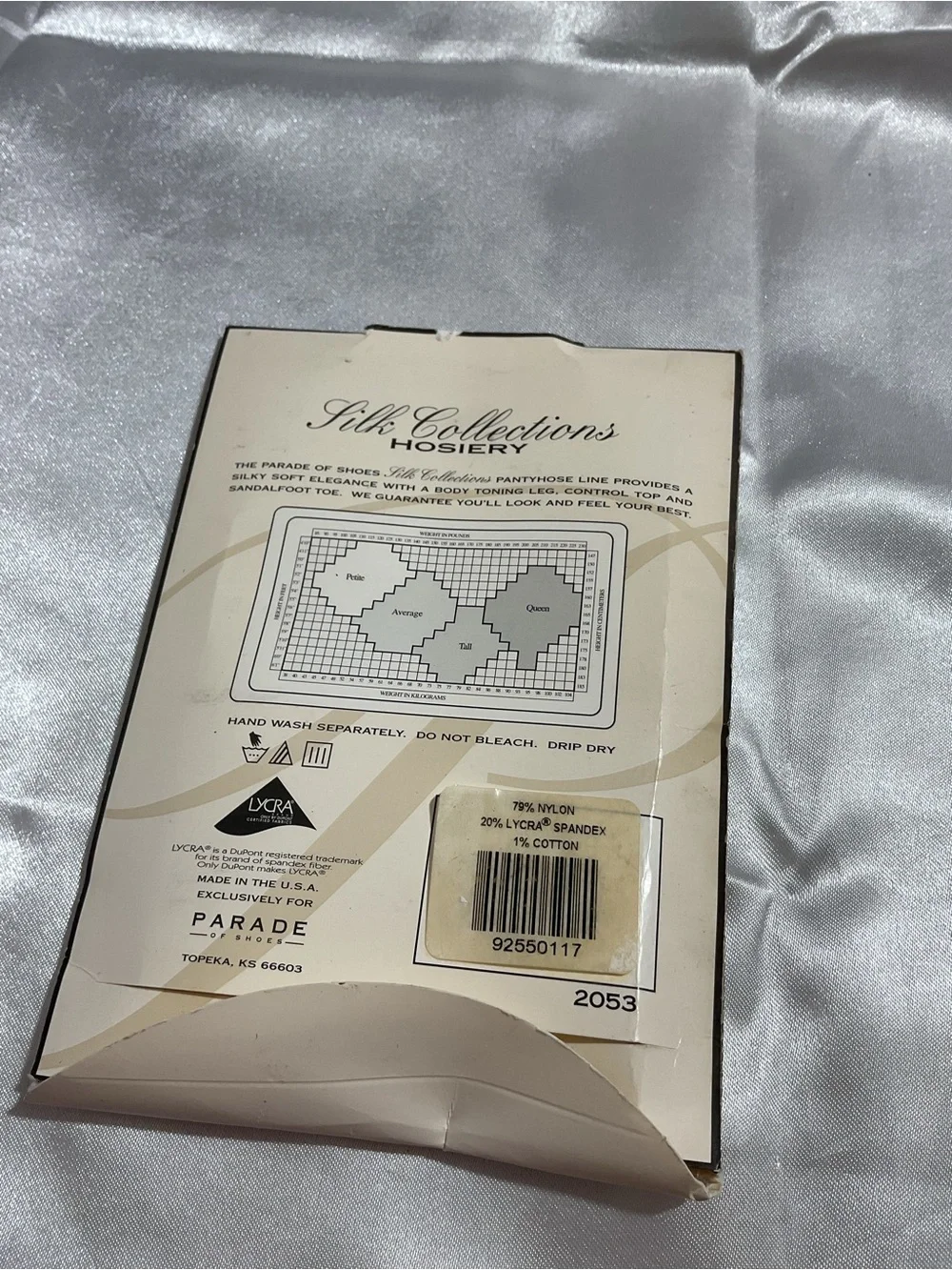 Control Top Sheer Hosiery - Pearl